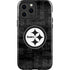 NFL Pittsburgh Steelers Black & White iPhone 15 Pro Max Impact Case