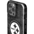 NFL Pittsburgh Steelers Black & White iPhone 15 Pro Max Impact Case