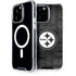 NFL Pittsburgh Steelers Black & White iPhone 14 Pro Max MagSafe Case