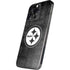 NFL Pittsburgh Steelers Black & White iPhone 15 Pro Skin