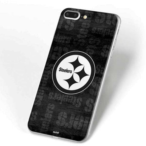 NFL Pittsburgh Steelers Black & White iPhone 7 Plus Skin