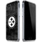 NFL Pittsburgh Steelers Black & White iPhone SE (2nd & 3rd Gen) Clear Case
