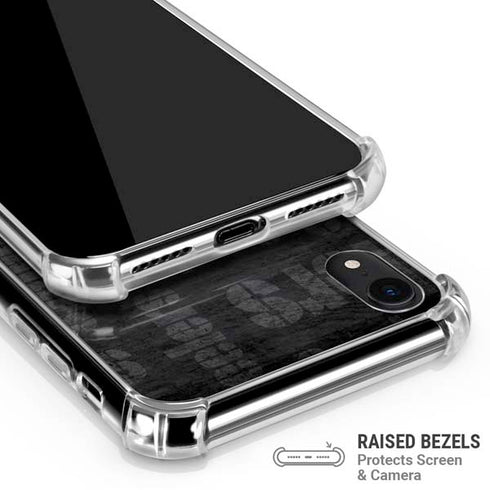 NFL Pittsburgh Steelers Black & White iPhone XR Clear Case