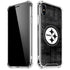 NFL Pittsburgh Steelers Black & White iPhone XS Max Clear Case