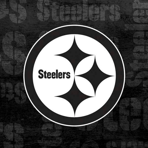 NFL Pittsburgh Steelers Black & White iPhone XS Max Skin
