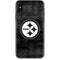 NFL Pittsburgh Steelers Black & White iPhone XS Skin