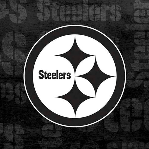 NFL Pittsburgh Steelers Black & White iPhone XS Skin