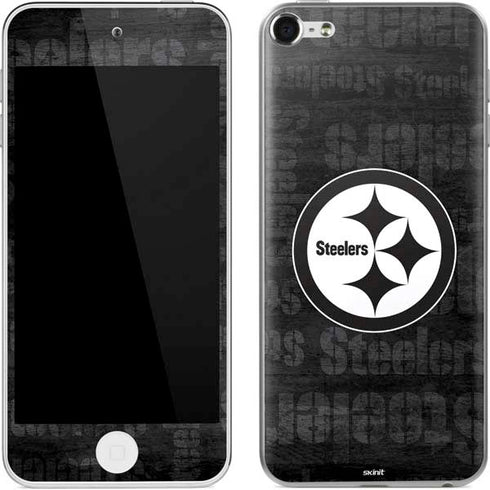 NFL Pittsburgh Steelers Black & White Apple iPod Skin