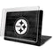 NFL Pittsburgh Steelers Black & White MacBook Pro 16in (2019-20) Case plus Skin