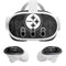 NFL Pittsburgh Steelers Black & White Meta Quest 3 Skin