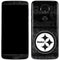 NFL Pittsburgh Steelers Black & White Moto E5 Plus Skin