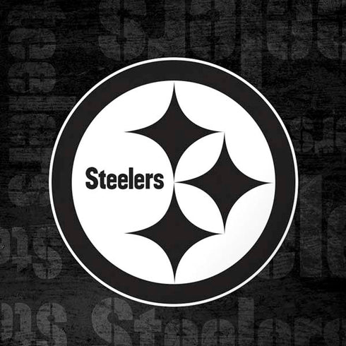 NFL Pittsburgh Steelers Black & White Moto G6 Skin