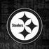 NFL Pittsburgh Steelers Black & White Moto G6 Skin