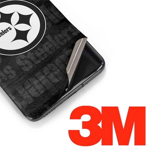 NFL Pittsburgh Steelers Black & White OnePlus 7 Pro Skin