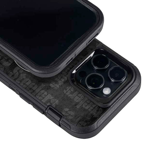 NFL Pittsburgh Steelers Black & White Otterbox Defender iPhone Skin