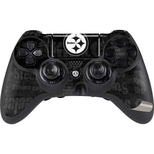 NFL Pittsburgh Steelers Black & White PS4/PC SCUF Impact Controller Skin