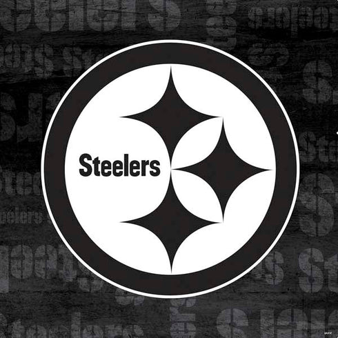 NFL Pittsburgh Steelers Black & White PS4 Pro/Slim Controller Skin