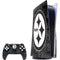NFL Pittsburgh Steelers Black & White PS5 Bundle Skin