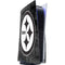 NFL Pittsburgh Steelers Black & White PS5 Console Skin