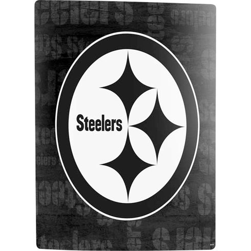 NFL Pittsburgh Steelers Black & White PS5 Digital Edition Bundle Skin