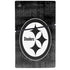 NFL Pittsburgh Steelers Black & White PS5 Slim Disk Console Skin