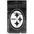 NFL Pittsburgh Steelers Black & White PS5 Slim Disk Console Skin