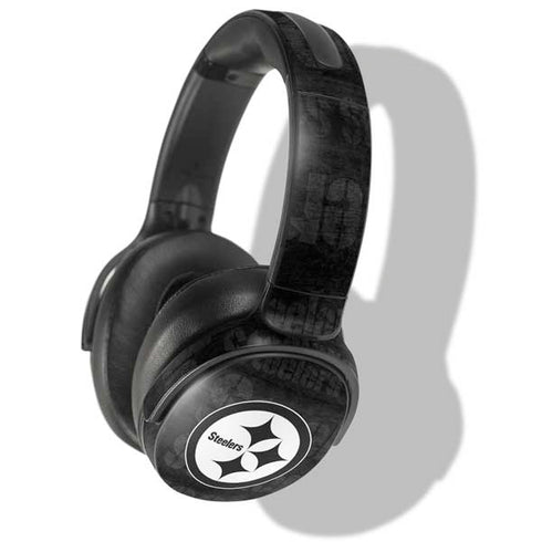NFL Pittsburgh Steelers Black & White Skullcandy Venue Skin