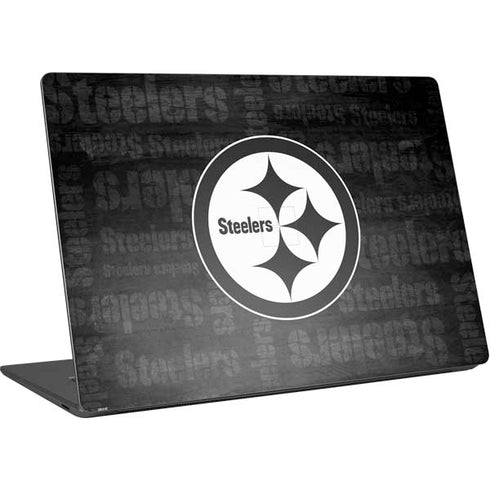 NFL Pittsburgh Steelers Black & White Surface Laptop 4 15in Skin