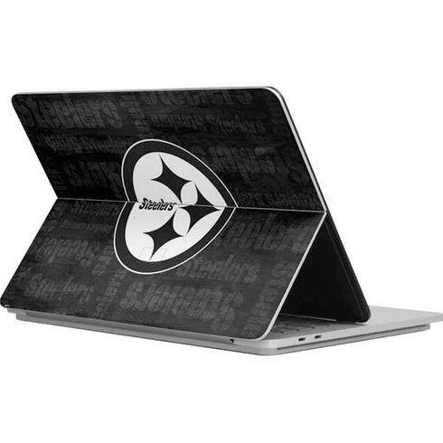 NFL Pittsburgh Steelers Black & White Surface Laptop Studio Skin