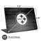 NFL Pittsburgh Steelers Black & White Universal Laptop 12in (9.8 x 6.8in) Skin