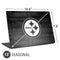 NFL Pittsburgh Steelers Black & White Universal Laptop 13in (10.6 x 7.6in) Skin