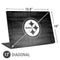 NFL Pittsburgh Steelers Black & White Universal Laptop 17in (13.8 x 10in) Skin