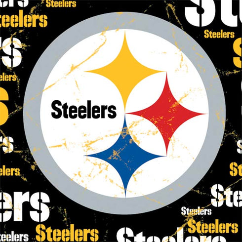 NFL Pittsburgh Steelers Black Blast Nintendo 2DS XL (2017) Skin