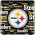 NFL Pittsburgh Steelers Black Blast Cooler Master MasterBox Q300L Mini Tower Skin
