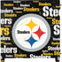 NFL Pittsburgh Steelers Black Blast Corsair 4000D Tempered Glass Mid-Tower ATX Case Skin