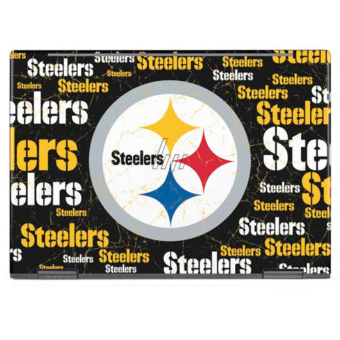 NFL Pittsburgh Steelers Black Blast HP Envy Skin