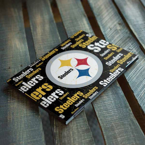 NFL Pittsburgh Steelers Black Blast HP Envy Skin