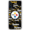 NFL Pittsburgh Steelers Black Blast Galaxy A10e Clear Case