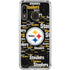 NFL Pittsburgh Steelers Black Blast Galaxy A30 Clear Case
