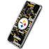 NFL Pittsburgh Steelers Black Blast Galaxy A30 Clear Case