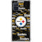 NFL Pittsburgh Steelers Black Blast Galaxy A51 5G Clear Case