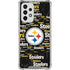 NFL Pittsburgh Steelers Black Blast Galaxy A53 5G Clear Case
