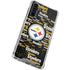NFL Pittsburgh Steelers Black Blast Galaxy A54 5G Clear Case