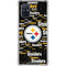 NFL Pittsburgh Steelers Black Blast Galaxy A71 5G Clear Case