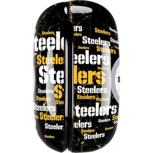NFL Pittsburgh Steelers Black Blast Galaxy Buds Pro Skin