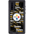 NFL Pittsburgh Steelers Black Blast Galaxy Note 10 Waterproof Case