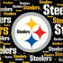NFL Pittsburgh Steelers Black Blast Galaxy Note 8 Skin