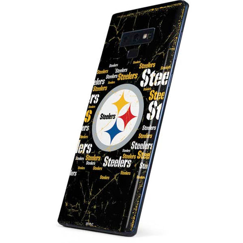 NFL Pittsburgh Steelers Black Blast Galaxy Note 9 Skin