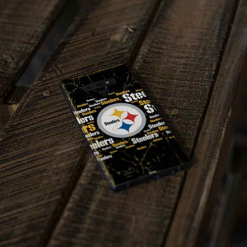 NFL Pittsburgh Steelers Black Blast Galaxy Note 9 Skin