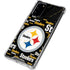NFL Pittsburgh Steelers Black Blast Galaxy Note20 5G Clear Case